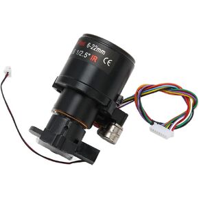Motorized Zoom Lens, Low Distortion Auto Zoom Lens IR Correction Autofocus High Precision for Camera