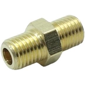 1 Piece M12 x 1.5 Male Metric to M14 x 1.5 Female Metric Gauge Sensor Adapter Stainless Steel 304