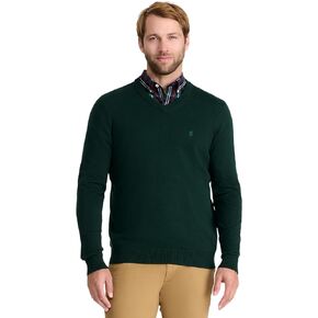 IZOD Men's Premium Essentials Solid V-Neck Sweater