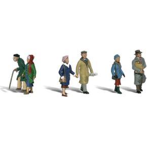 Woodland Scenics A1900 HO Couples In Coats