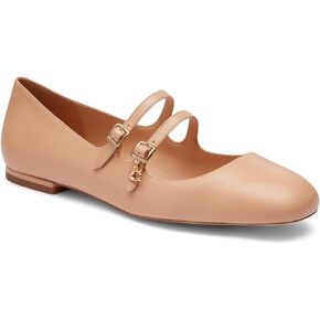 Coach Women's Whitley Leather Mary Jane Ballet Flat