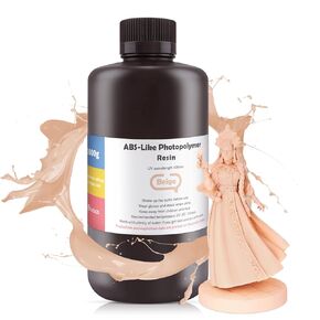 ELEGOO ABS-Like Resin 2.0 Photopolymer Resin UV Curing 405nm ABS 3D Resin for LCD 3D Printer Grey 1000G