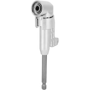105 Degree Right Angle Drill Adapter Turn Screwdriver Drill Socket Adapter with Quick Connect Handle for All Electric Drills and Socket Wrenches