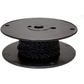 18 Gauge Black Jack Chain - 50 Ft. Roll