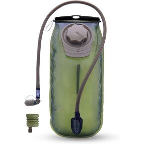 Source Tactical WXP 3L Low Profile Hydration System Upgrade Kit w/ Universal Tube Adaptor, Coyote