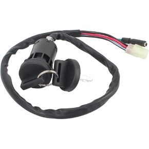 Carbhub Ignition Switch w/Keys for Honda TRX250 Recon TRX250EX Sportrax TRX250TE Recon ES TRX250TM Recon Sportrax 400 TRX400EX 2x4 TRX250X FourTrax 200 TRX200