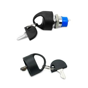 Ignition Starter On Off Switch Lock with Easy Pull Key Fit for Most Pride Victory Go Go Mobility Scooter Electric Scooter 4 Wheels Power Chairs 4 Keys