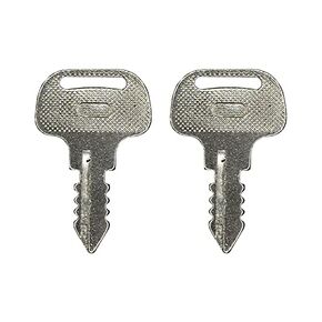Ignition Keys Replacement for Kubota M Series Tractor Mower 18510-63720, 18510-63620, 393 (5)