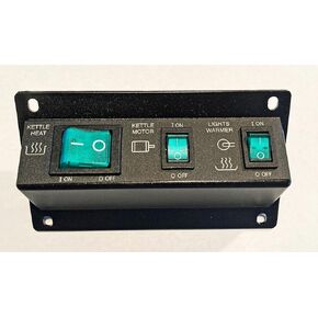 Popcorn Machine Switchbox 48501 - Includes 3 Switches
