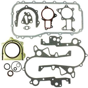 DNJ LGS1135A Lower Gasket Set/for 2009-2011/ Chrysler, Dodge, Jeep, Volkswagen/Grand Caravan, Routan, Town & Country, Wrangler/ 3.3L, 3.8L/ OHV/ V6/ 12V/ 201cid, 231cid/ CGUA/VIN E