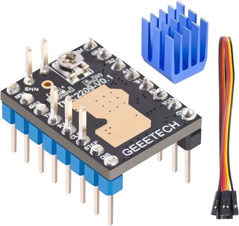 وحدة تشغيل المحرك المتدرج GIANTARM A4988 5 قطع مع مبدد حراري لطابعة ثلاثية الأبعاد، وآلة CNC، والروبوتات ونقش الليزر in Kuwait