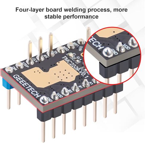 وحدة تشغيل المحرك المتدرج GIANTARM A4988 5 قطع مع مبدد حراري لطابعة ثلاثية الأبعاد، وآلة CNC، والروبوتات ونقش الليزر in Kuwait