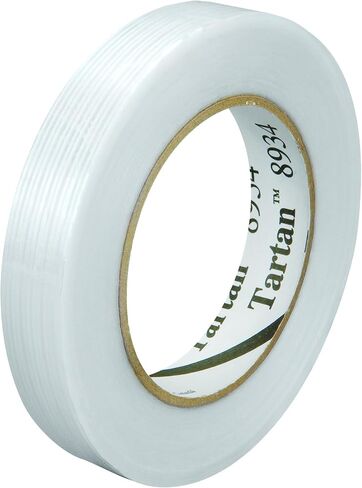 Partners Brand 3M™ 8934 Strapping Tape, 4.0 Mil, 3/4" x 60 yds, Clear, 12/Case, 3M Stock# 7000028886 in Saudi Arabia
