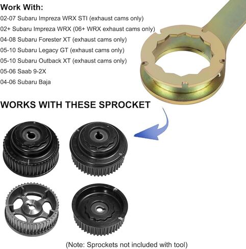 أداة ضرس كامة السحب/العادم STD لسوبارو 05-06 Saab 9-2X,02-07 Impreza WRX STI, 06+ Impreza WRX,04+ Impreza WRX STI,04-06 Baja Turbo in Kuwait