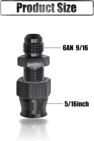 2 Pieces Car Transmission Adapter Connector, AN6 to 1/4NPSM Aluminum Alloy Connectors, Suitable for 4l80E LS1 LM7 LR4 LQ4 LS6 L59 LQ9 LM4 L33 LS2 LH6 L92 L76 LS3 551124 Auto (Silver) in Saudi Arabia