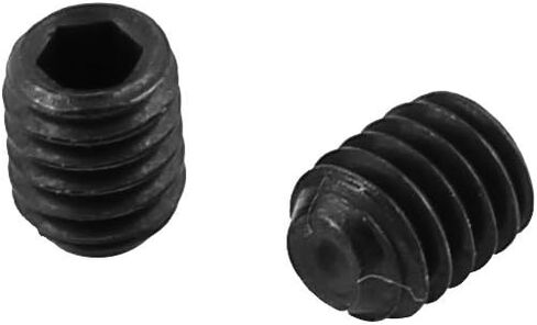 uxcell 50Pcs Black M3 x 20mm Alloy Steel Hex Socket Set Grub Screws Headless Cup Point in Saudi Arabia