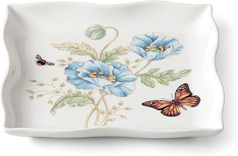 Lenox Butterfly Meadow 3-Tiered Server, 4.10 LB, Multi in Saudi Arabia
