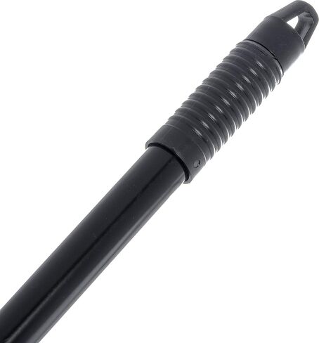 Carlisle FoodService Products 3697000 Vinyl Coated Metal Mop Handle, 15/16" Diameter x 60" Length, Black, for Jaw Style Wide Band Mops in Saudi Arabia