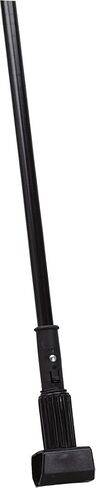 Carlisle FoodService Products 3697000 Vinyl Coated Metal Mop Handle, 15/16" Diameter x 60" Length, Black, for Jaw Style Wide Band Mops in Saudi Arabia