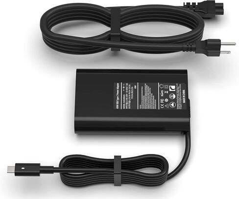 شاحن سلك طاقة بديل للكمبيوتر المحمول USB C 65 وات لجهاز Dell XPS 13 Chromebook 3100 Latitude 5420 5520 7420 7430 5400 5430 5320 5530 5490 5580 3420 7410 7320 7400 7390 النوع C 65 وات للكمبيوتر in Kuwait