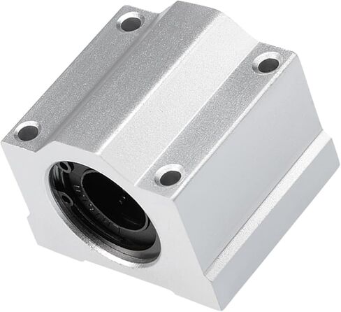 4pcs SCS16UU Linear Slide Blocks, [16mm Bore] Steel Linear Motion Bearing for CNC Machines Packaging Equipment 3D Printers Use in Saudi Arabia