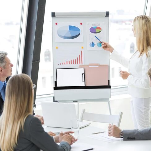 WIOR 2 Pack Magnetic Book Shelf for Whiteboard, 17 Inch Magnetic Floating Book Display Shelves with a Pen Container Heavy Duty Book Holder Refrigerator Organizer for Teacher Classroom Office Kitchen in Kuwait