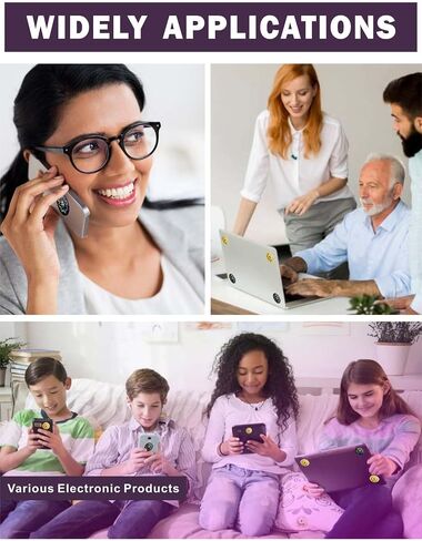 ملصق حماية SticProtection من جميع الهواتف/الأجهزة اللوحية/أجهزة الكمبيوتر المحمولة/جميع الأجهزة ذهب عيار 24 (10 قطع) in Kuwait