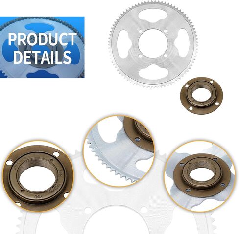 25H Chain Set 146‑Link Chain Four‑Hole Gearless Flywheel Chain Kit for Electric Scooters in Saudi Arabia