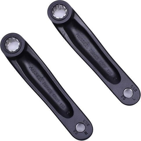 PROWHEEL Ebike إيزيس ذراع كرنك، 127 مم / 140 مم / 152 مم / 160 مم / 170 مم / 175 مم ذراع كرنك للدراجة الكهربائية لمحرك محرك منتصف إيزيس، بوش GEN4، ياماها PW-X3/PW-X2، BANGFANG M620، Brose Standard/MAG، باناسونيك GX0 in Saudi Arabia