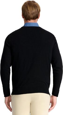 IZOD Men's Premium Essentials Solid V-Neck Sweater in Saudi Arabia