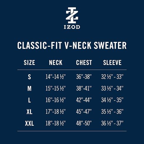 IZOD Men's Premium Essentials Solid V-Neck Sweater in Saudi Arabia