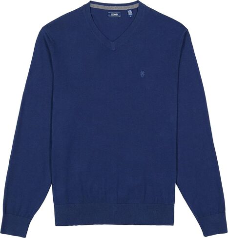 IZOD Men's Premium Essentials Solid V-Neck Sweater in Saudi Arabia