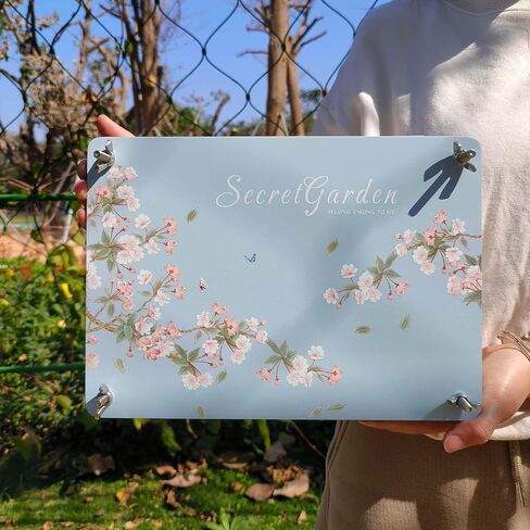 TOVIDO Flower Pressing kit for Adults - 10x10 Inch 6-Ply Wooden Flower Press Kit,3-5 Day Quick Drying Flowers, DIY Arts & Crafts Kit for Plant Lovers (Blue L) in Kuwait