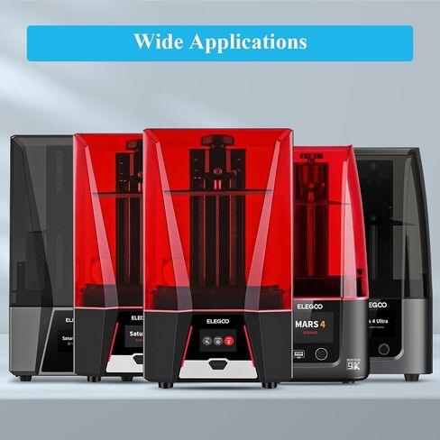 ELEGOO ABS-Like الراتنج 2.0 فوتوبوليمر راتنج معالجة بالأشعة فوق البنفسجية 40nm ABS راتنج ثلاثي الأبعاد لطابعة LCD ثلاثية الأبعاد رمادي 1000G in Kuwait