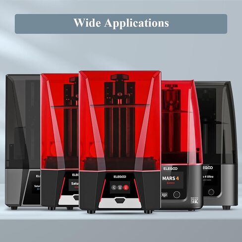 ELEGOO ABS-Like الراتنج 2.0 فوتوبوليمر راتنج معالجة بالأشعة فوق البنفسجية 40nm ABS راتنج ثلاثي الأبعاد لطابعة LCD ثلاثية الأبعاد رمادي 1000G in Kuwait