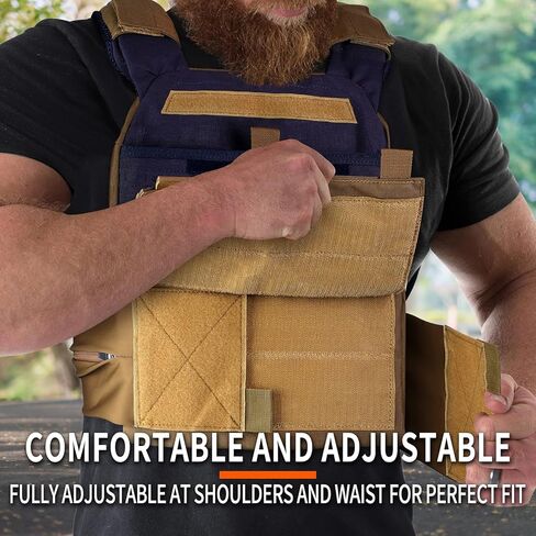 سترة مرجحة قابلة للتعديل سترة وزن تكتيكية للرجال والنساء لتدريبات القوة والتحمل سترة مرجحة لتمارين اللياقة البدنية والجري in Kuwait