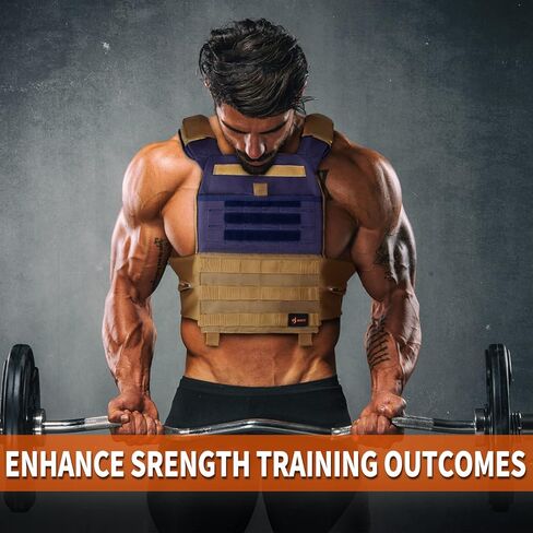 سترة مرجحة قابلة للتعديل سترة وزن تكتيكية للرجال والنساء لتدريبات القوة والتحمل سترة مرجحة لتمارين اللياقة البدنية والجري in Kuwait