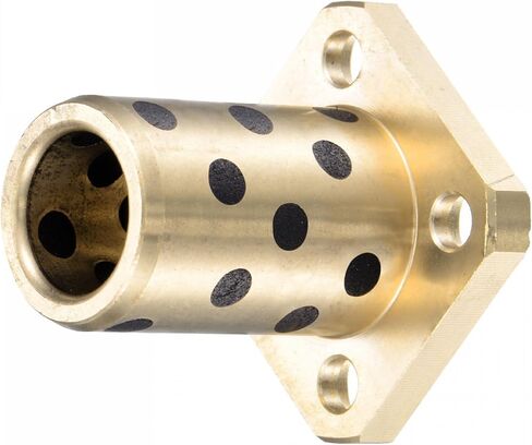 uxcell Sleeve Bearings 20mm Bore 28mm OD 20mm Length Square Flanged Wrapped Oilless Bushings in Saudi Arabia