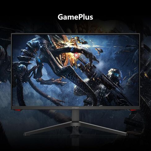 شاشة INNOCN 27G1S Plus مقاس 27 بوصة للألعاب 240 هرتز 1440 بكسل 2K QHD G-Sync متوافقة مع شاشة الكمبيوتر المكتبي IPS السريعة للكمبيوتر المكتبي 1 مللي ثانية DisplayPort HDMI 2.1 حامل قابل للتعديل الارتفاع، قابل للتركيب - أسود in Kuwait