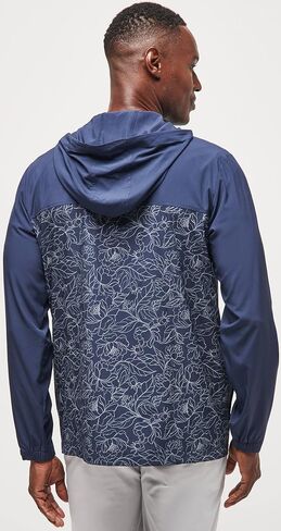 سترة بغطاء للرأس بسحاب ربع أوركيد من TravisMathew للرجال من TravisMathew، توتال إكليبس in Saudi Arabia