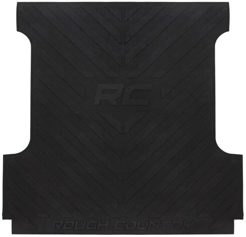 حصيرة سرير مطاطية من Rough Country لـ 17-22 Super Duty F250/F350 | سرير 6'10 - RCM674 in Kuwait