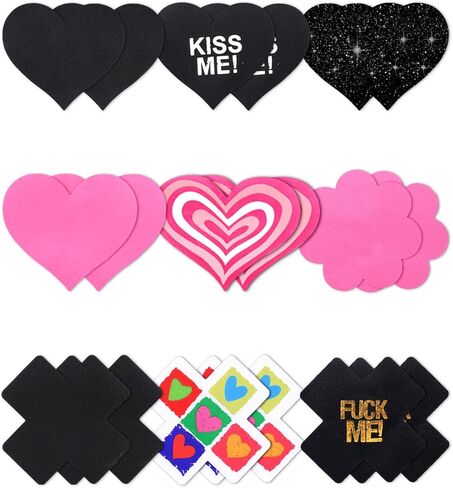 مجموعة فطائر الحلمة اللامعة من ريف باستيز، 15 زوجًا + 9 أزواج in Kuwait