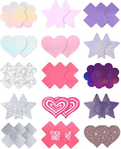 مجموعة فطائر الحلمة اللامعة من ريف باستيز، 15 زوجًا + 9 أزواج in Kuwait