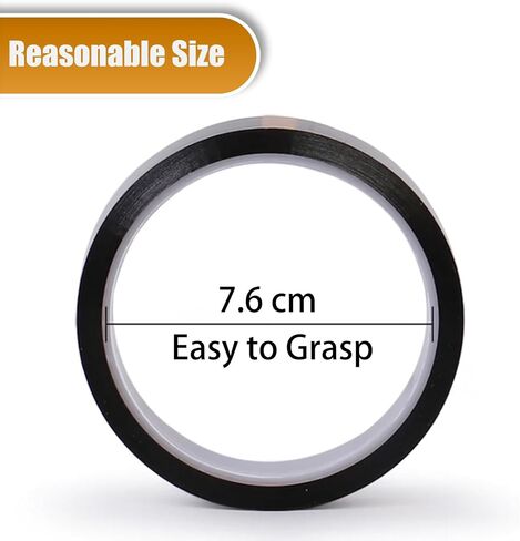 Heat Tape Adhesive Heat Resistant Transfer High Temperature Tape Heat Vinyl Thermal Sublimation Press Tape No Residue for Electronics Soldering Circuit Board (10mm 108ft 3Rolls) in Saudi Arabia