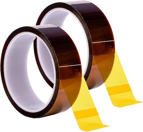 Heat Tape Adhesive Heat Resistant Transfer High Temperature Tape Heat Vinyl Thermal Sublimation Press Tape No Residue for Electronics Soldering Circuit Board (10mm 108ft 3Rolls) in Saudi Arabia