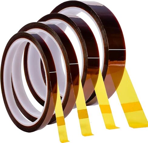 Heat Tape Adhesive Heat Resistant Transfer High Temperature Tape Heat Vinyl Thermal Sublimation Press Tape No Residue for Electronics Soldering Circuit Board (10mm 108ft 3Rolls) in Saudi Arabia