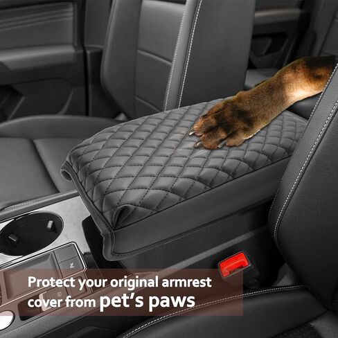 لـ 2013-2019 Volkswagen VW Golf 7 MK7 MK7.5 مسند ذراع وحدة التحكم المركزية 2019 Golf 7 MK7 MK7.5 غطاء صندوق مقعد وحدة التحكم المركزية حامي السيارات وحدة التحكم المركزية وسادة ناعمة in Kuwait