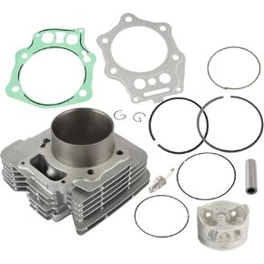 SCITOO Cylinder Piston Gasket Kit 1998-2004 for Honda Foreman 450 TRX450 Engine Cylinder Head Piston Assembly Set 12100-HN0-A00 12191-HM7-013,12251-HN0-A01, 13101-HN0-A00 in Kuwait