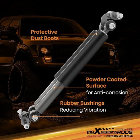 مثبت التوجيه المزدوج maxpeedingrods لسيارة جيب شيروكي XJ 1984-2001، لسيارة جيب رانجلر TJ LJ 1997-2006، لسيارة MJ، رانجلر روبيكون مع رفع 2.5-6.5 بوصة، إصدار G1 in Saudi Arabia