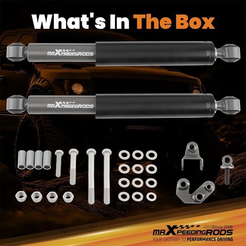 مثبت التوجيه المزدوج maxpeedingrods لسيارة جيب شيروكي XJ 1984-2001، لسيارة جيب رانجلر TJ LJ 1997-2006، لسيارة MJ، رانجلر روبيكون مع رفع 2.5-6.5 بوصة، إصدار G1 in Saudi Arabia